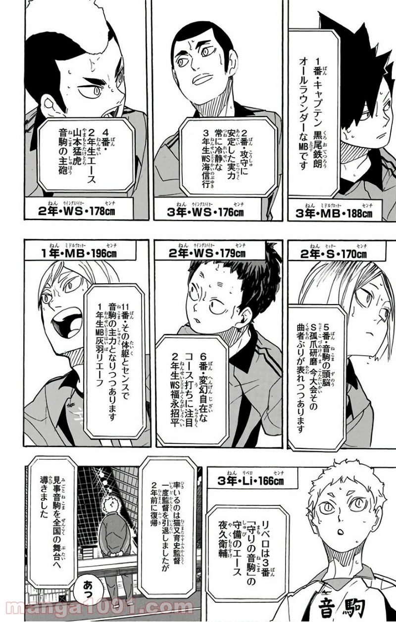 ハイキュー!! 第293話 - Page 14