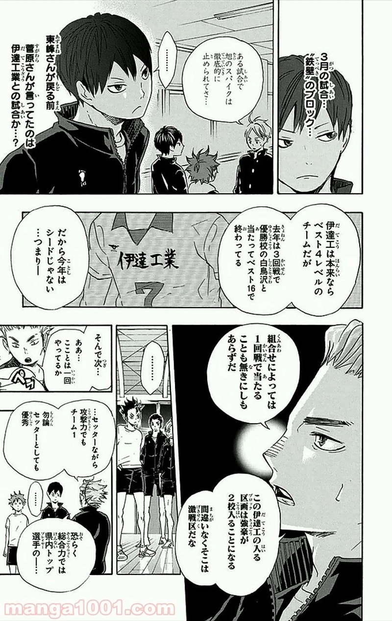 ハイキュー!! 第35話 - Page 15