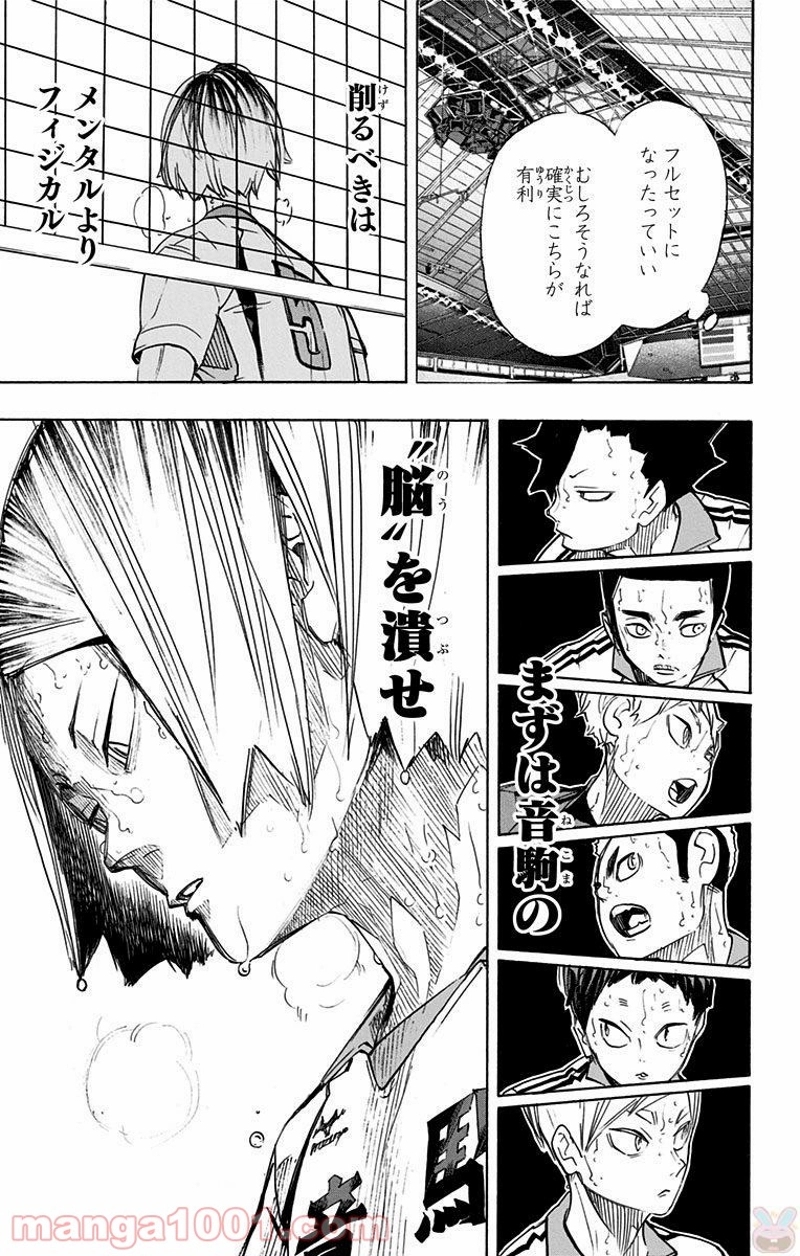 ハイキュー!! 第265話 - Page 19