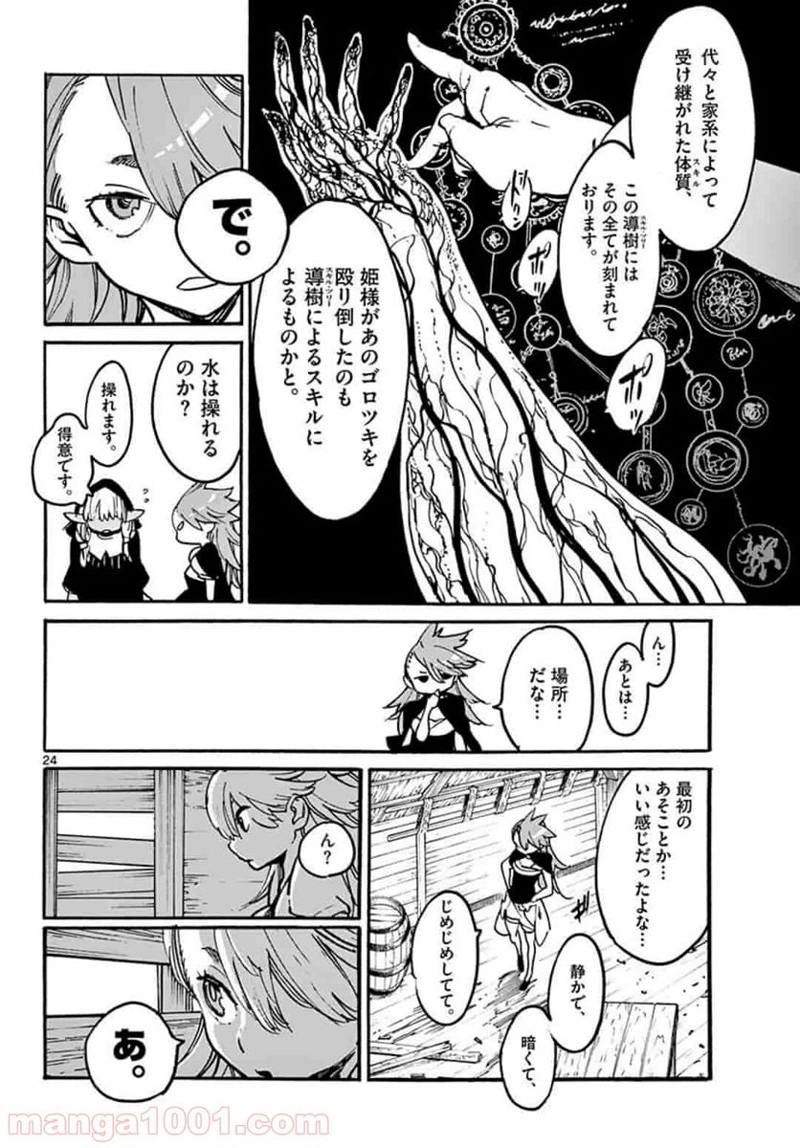 任侠転生 －異世界のヤクザ姫－ 第3.2話 - Page 6