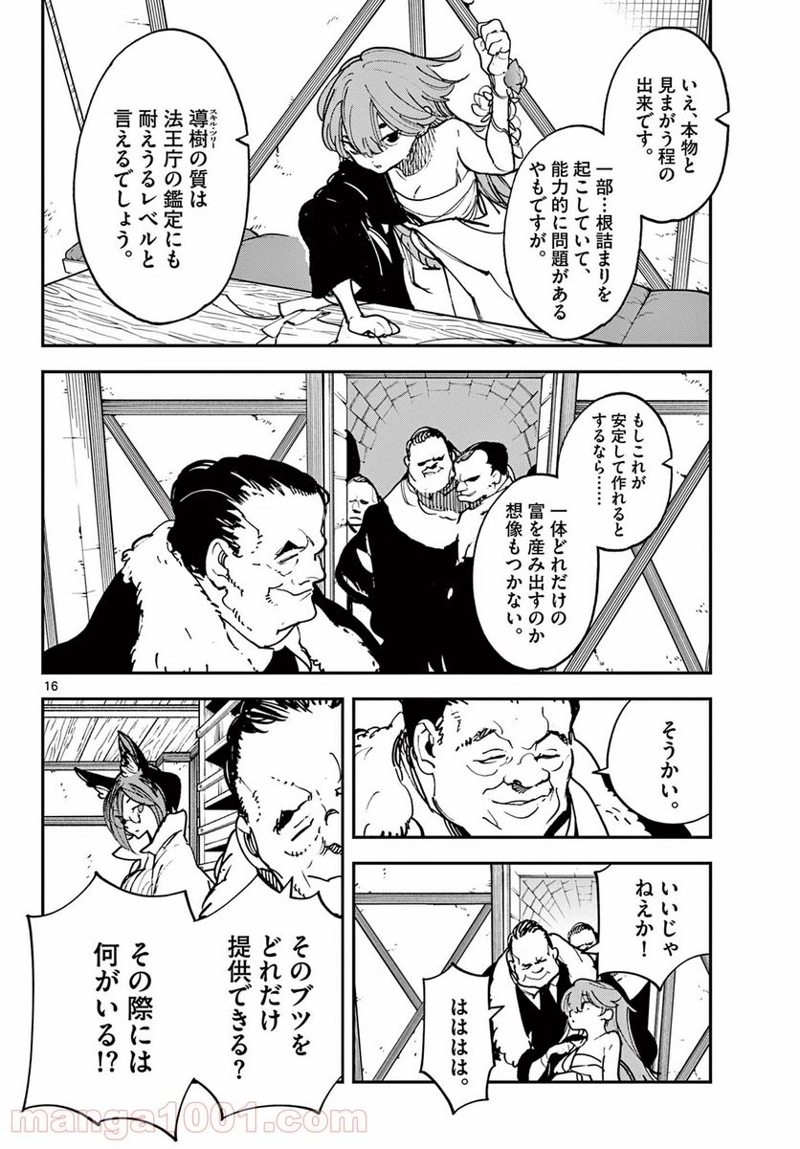 任侠転生 －異世界のヤクザ姫－ 第27.1話 - Page 16