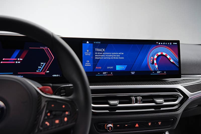 BMW M2(2세대) 인포테인먼트