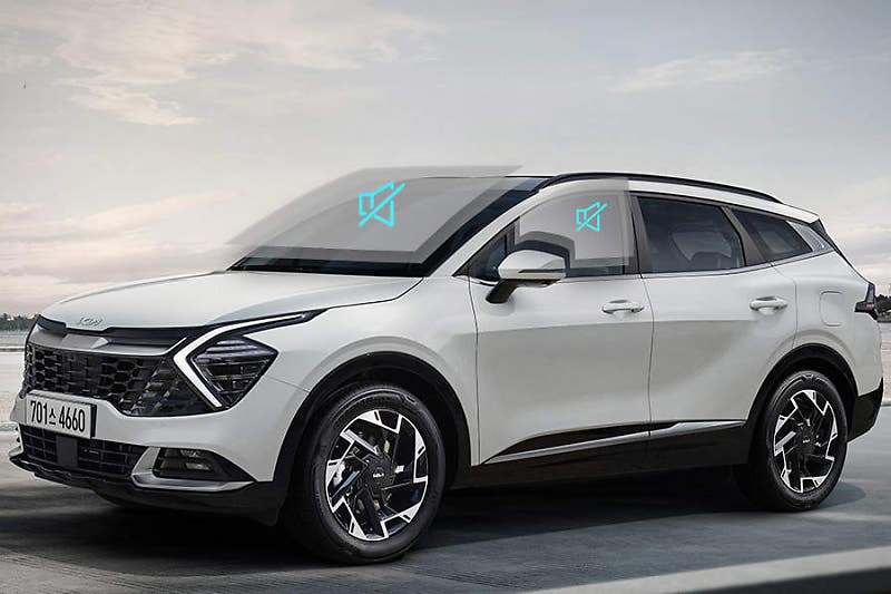 2024 기아 스포티지 이중접합 차음 글라스