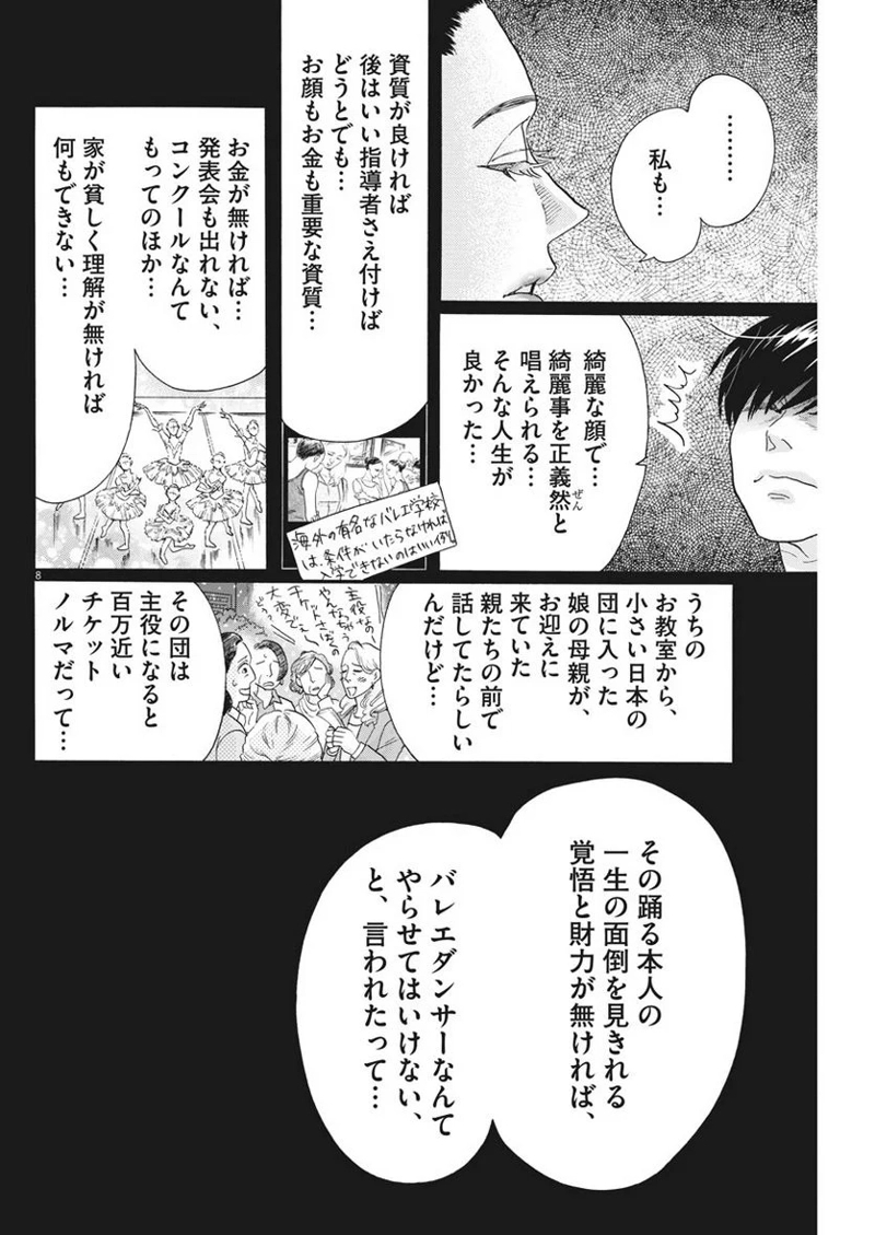 ダンス・ダンス・ダンスール 第110話 - Page 8