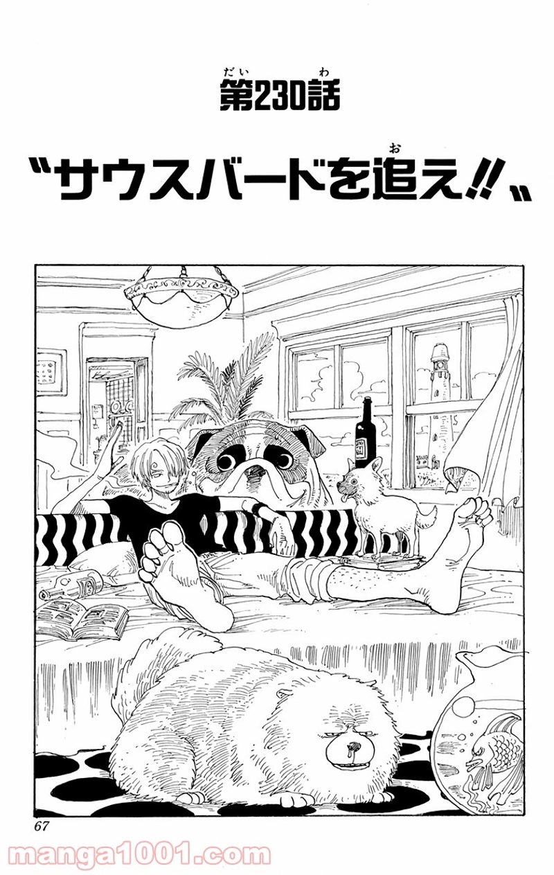 ワンピース 第230話 - Page 1