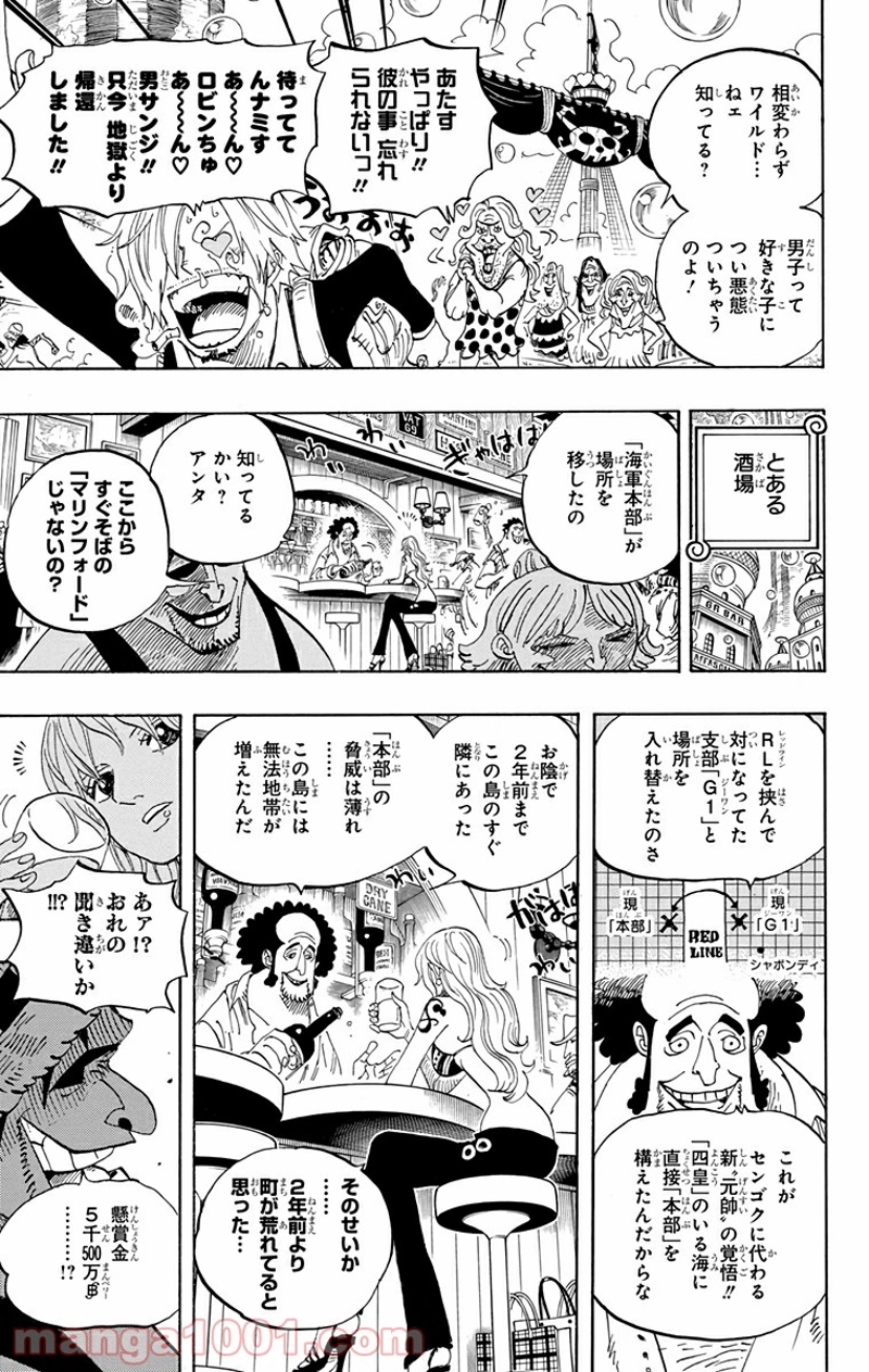 ワンピース 第598話 - Page 10