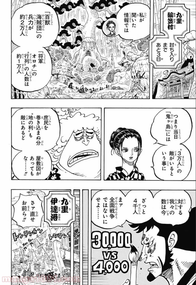 ワンピース 第955話 - Page 8