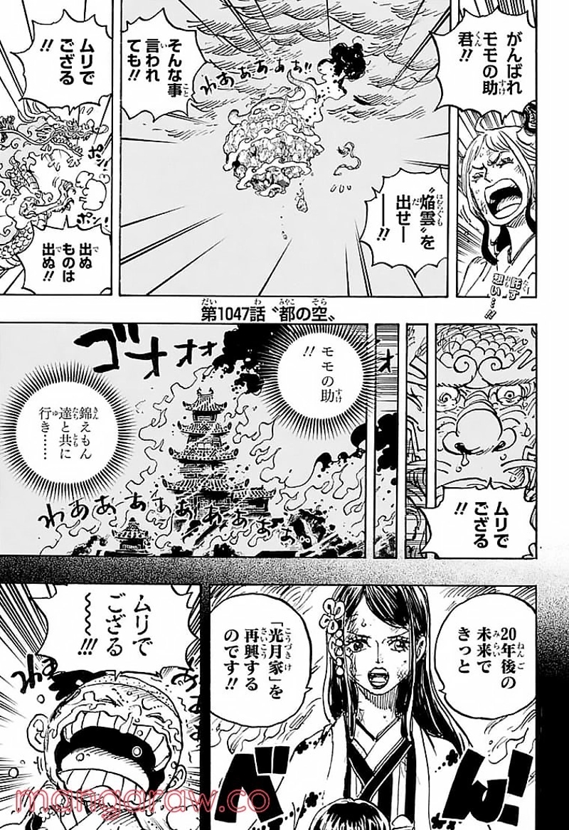 ワンピース 第1047話 - Page 3