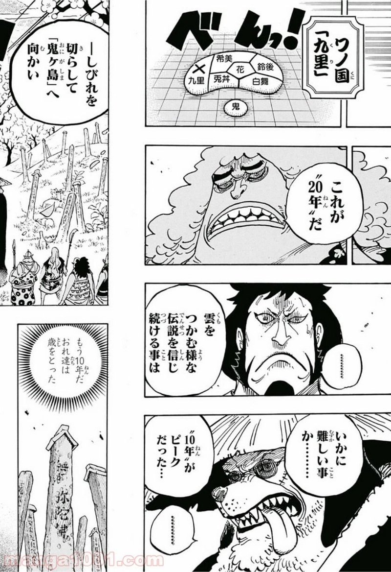 ワンピース 第950話 - Page 8