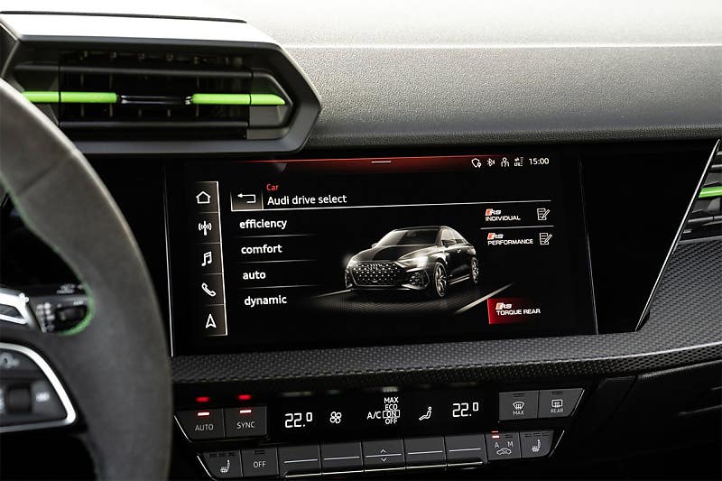 아우디 RS3 MMI 내비게이션 플러스