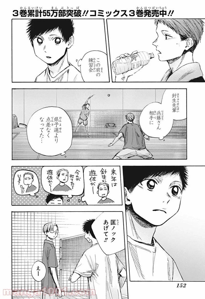 アオのハコ 第37話 - Page 6