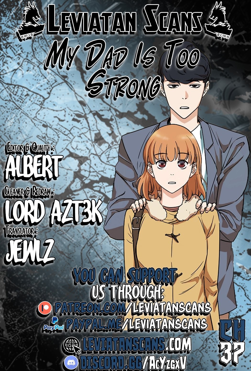 My Dad Is Too Strong Chapter 37 - 1
