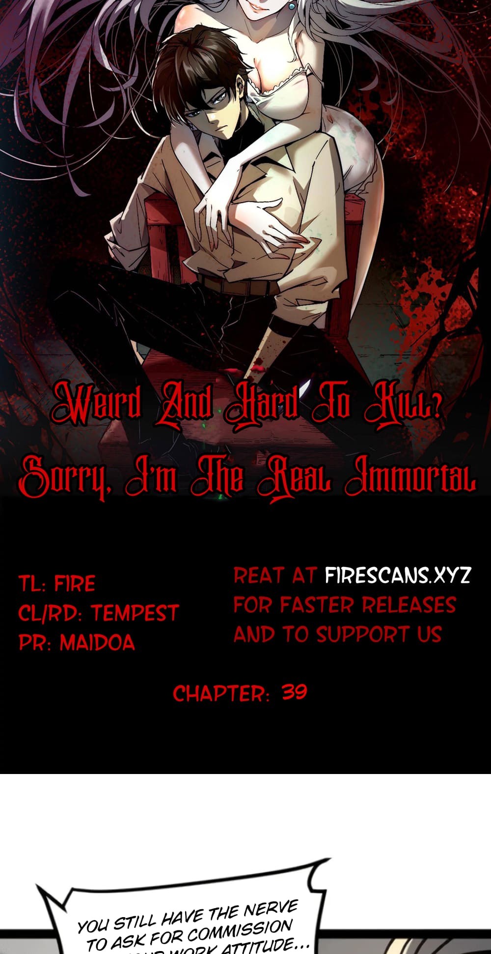 Weird And Hard To Kill? Sorry, I’m The Real Immortal Chapter 39 - 4