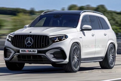"SUV도 삼각별로 도배"…메르세데스-AMG GLS 63 디자인 미리보기