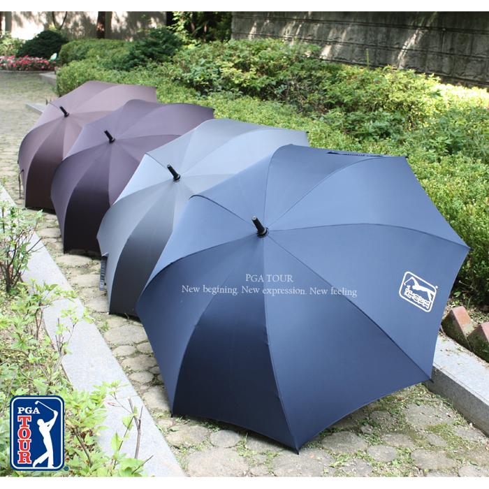 국내생산 장우산 PGA 70수동 듀스포 슬라이드 우산 판촉물