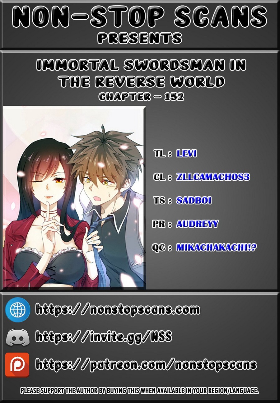 Immortal Swordsman In The Reverse World Chapter 152 - 1