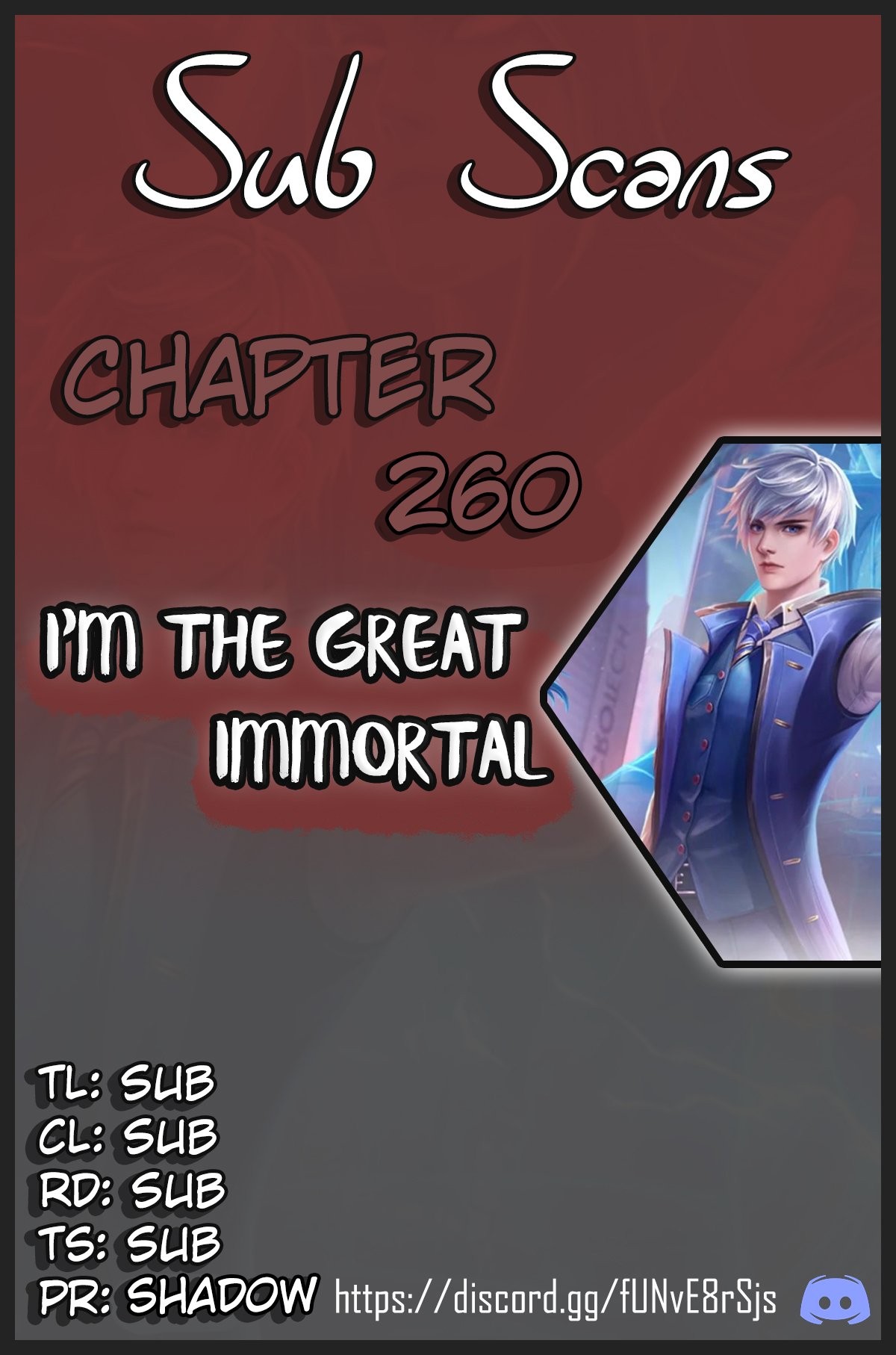 I'm the Great Immortal Chapter 260 - 1